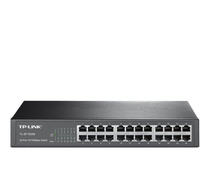 Switche TP-Link 24p TL-SF1024D Rack (24x10/100Mbit)